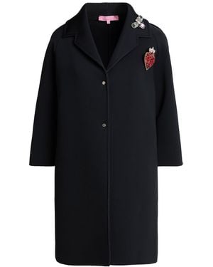 La Fille Des Fleurs Overcoat & Trench Coat Polyamide, Elastane - Black