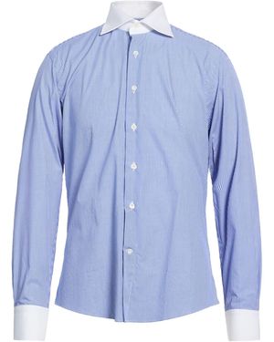 Brian Dales Shirt Cotton - Blue