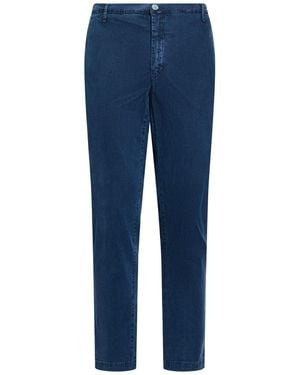 Barbati Pants Cotton, Lycra - Blue