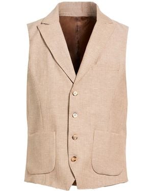 SUIT SARTORIA Waistcoat - Natural