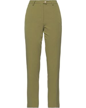 NINA BIANCHI Pants Polyester, Elastane - Green