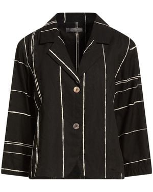 NEIRAMI Blazer Viscose, Polyester, Cotton, Polyamide - Black