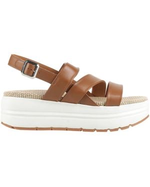 Voile Blanche Sandals - Brown