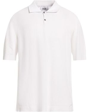 Alpha Studio Pullover - Blanco
