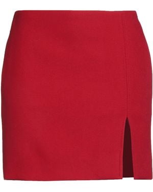 RED Valentino Mini Skirt Wool - Red