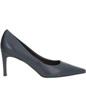 J.A.P. JOSE ANTONIO PEREIRA Court Shoes Leather - Blue