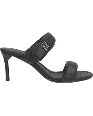 ARMANI EXCHANGE Sandals - Black