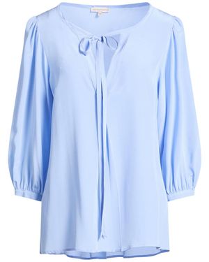 Camicettasnob Sky Top Silk - Blue
