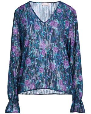 Liu Jo Top Polyester, Elastane - Blue