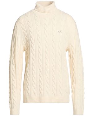 Sun 68 Rollkragenpullover - Weiß
