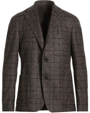 EDUARD DRESSLER Blazer Alpaca Wool, Wool, Polyamide - Black