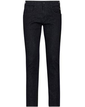 Replay Hyperflex Jeans Cotton, Polyester, Elastane - Blue