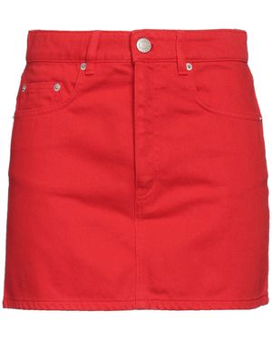 Ami Paris Mini Skirt - Red