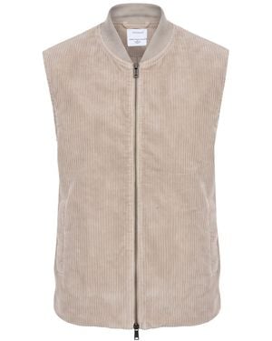 Crossley Vest Cotton, Elastane - Grey