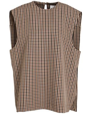 Jil Sander Top Wool - Brown
