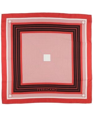 Ferragamo Sciarpa - Rosso