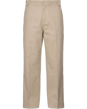 Ami Paris Pants Cotton - Natural