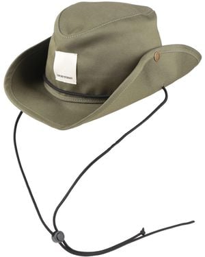 Emporio Armani Military Hat Cotton - Metallic