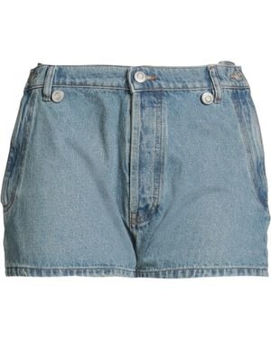 Coperni Denim Shorts Cotton - Blue