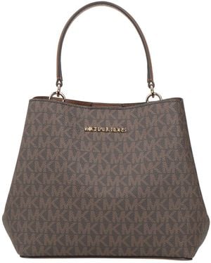MICHAEL Michael Kors Handbag Pvc - Brown
