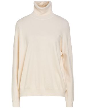 White Wise Turtlenecks - White