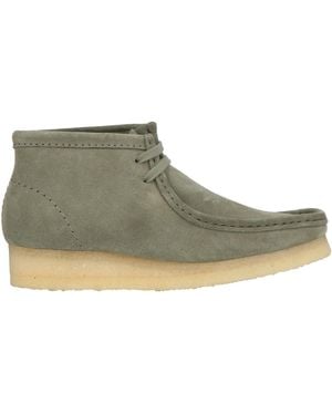 Clarks Ankle Boots Leather - Green