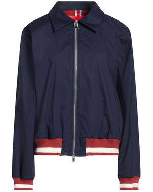 .., merci italia Jacket Cotton, Elastane - Blue