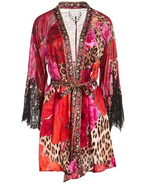CAMILLA Jacket Silk - Red