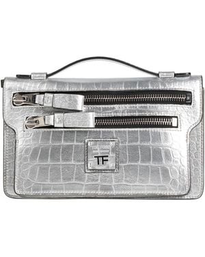 Tom Ford Handbag Cow Leather - Grey