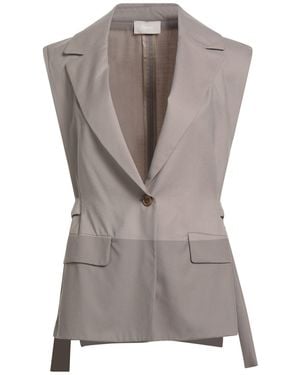 Drumohr Tailored Vest Virgin Wool, Silk, Cashmere - Gray