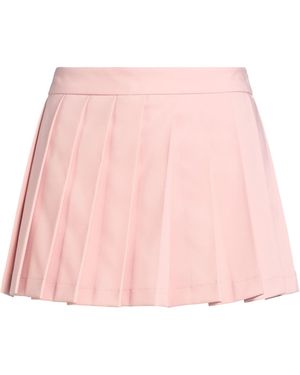 ViCOLO Blush Mini Skirt Polyester, Viscose, Elastane - Pink