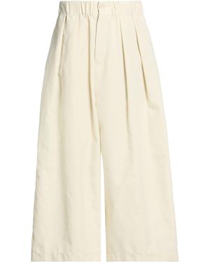 Uma Wang Cream Pants Polyester - Natural