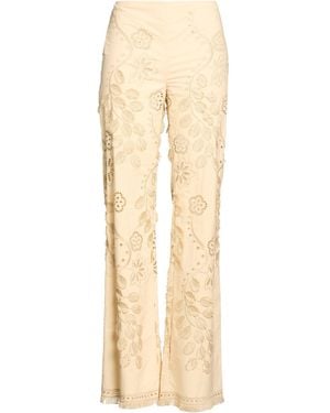 Alberta Ferretti Trouser - Natural