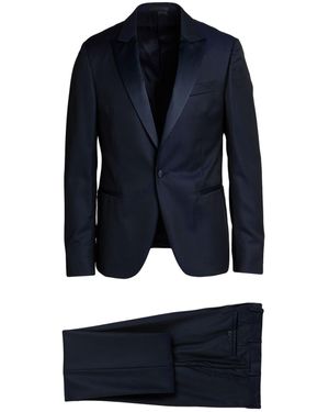 Pal Zileri Suit Wool, Polyester - Blue