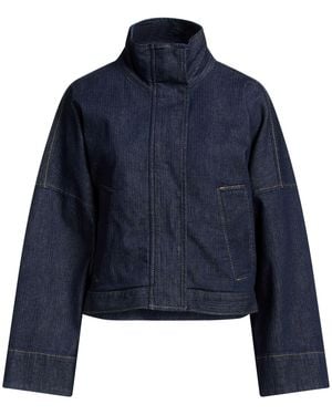 MAX&Co. Denim Outerwear - Blue