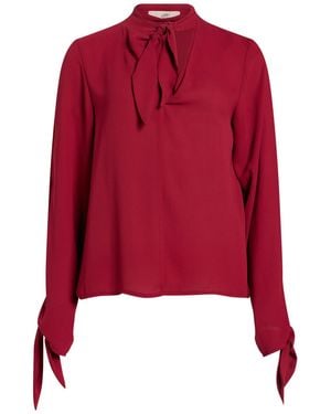 Carla G Top Polyester - Red