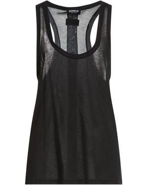 Dondup Tank Tops - Black
