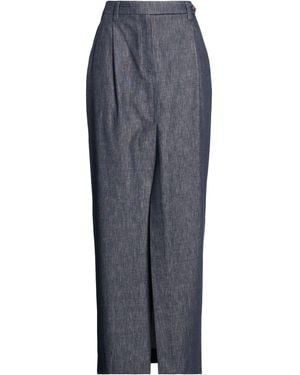 Brunello Cucinelli Denim Skirt - Blue
