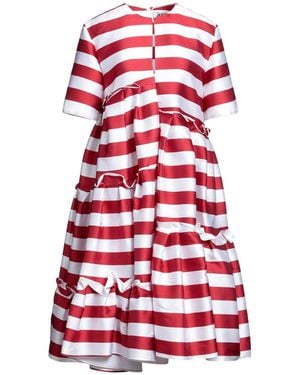 Maison Rabih Kayrouz Midi Dress - Red