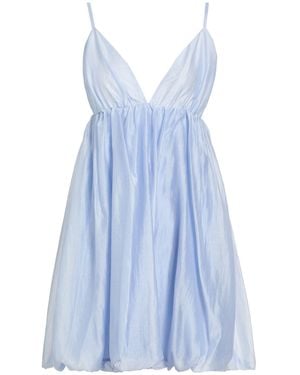 KIKISIX Mini Dress Lyocell, Polyester - Blue