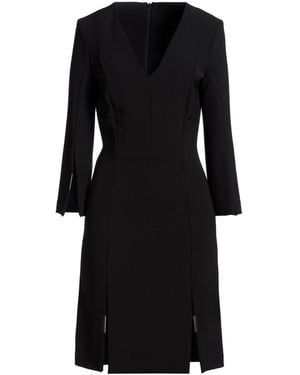 SIMONA CORSELLINI Midi Dress Polyester, Elastane - Black