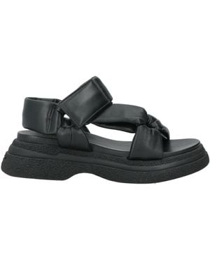 Tosca Blu Sandals Leather - Black