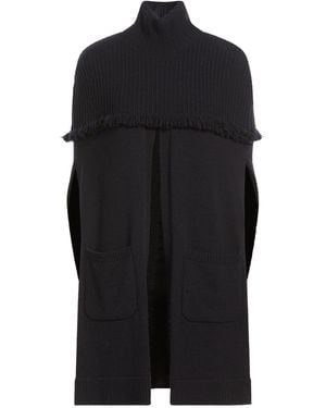 Agnona Cape Cashmere - Black