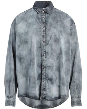 Laneus Chemise en jean - Bleu