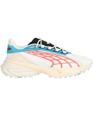 PUMA Spirex Ios Ivory Trainers Textile Fibres - White