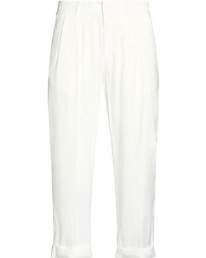 MARSĒM Trousers Viscose, Polyester - White