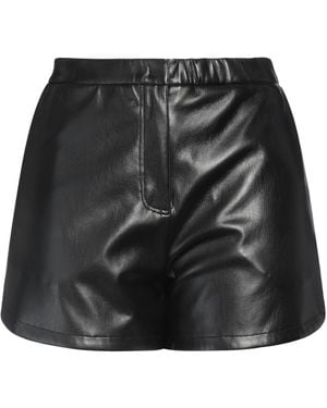 Semicouture Shorts & Bermuda Shorts Polyester, Polyurethane - Black