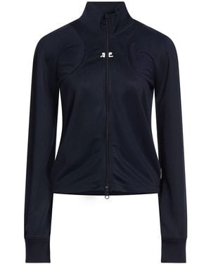 Courreges Sweatshirt Polyester, Elastane - Blue