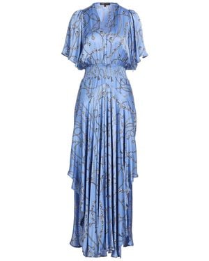 Maje Maxi Dress Viscose - Blue