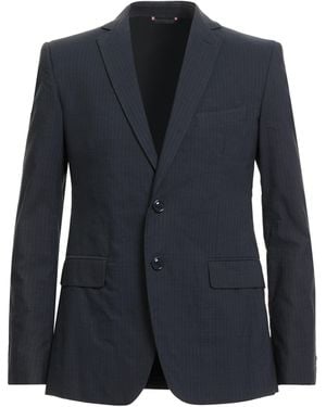Love Moschino Midnight Blazer Cotton, Linen - Blue